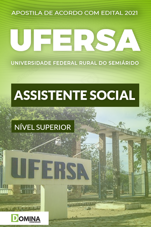 Apostila Concurso Público UFERSA 2021 Assistente Social