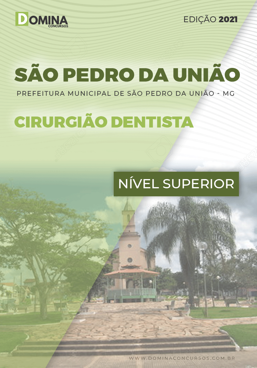 Apostila Concurso Pref São Pedro União MG 2021 Cirurgião Dentista