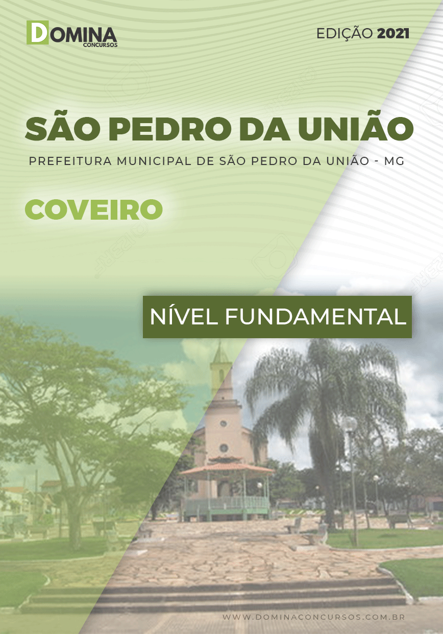 Apostila Concurso Pref São Pedro União MG 2021 Coveiro