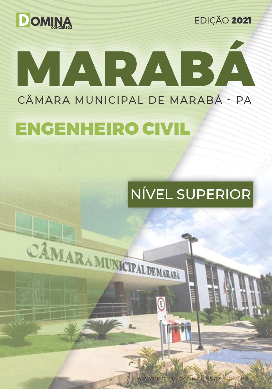 Apostila Concurso Câmara Marabá PA 2021 Engenheiro Civil