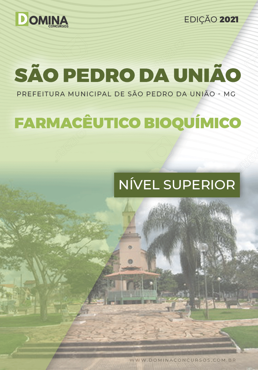 Apostila Pref São Pedro União MG 2021 Farmacêutico Bioquímico