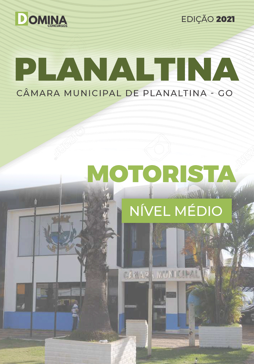 Apostila Concurso Câmara Planaltina GO 2021 Motorista