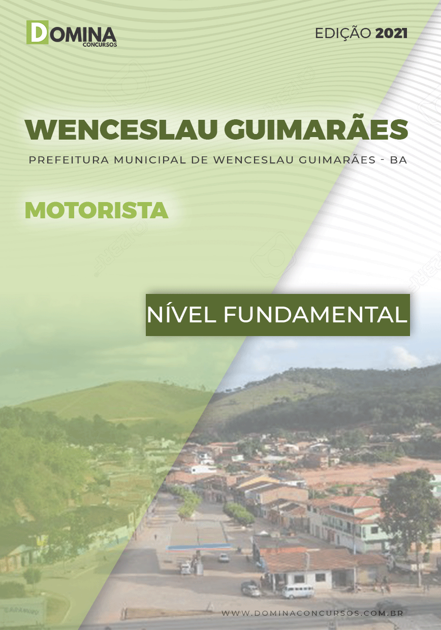 Apostila Seletivo Pref Wenceslau Guimarães BA 2021 Motorista