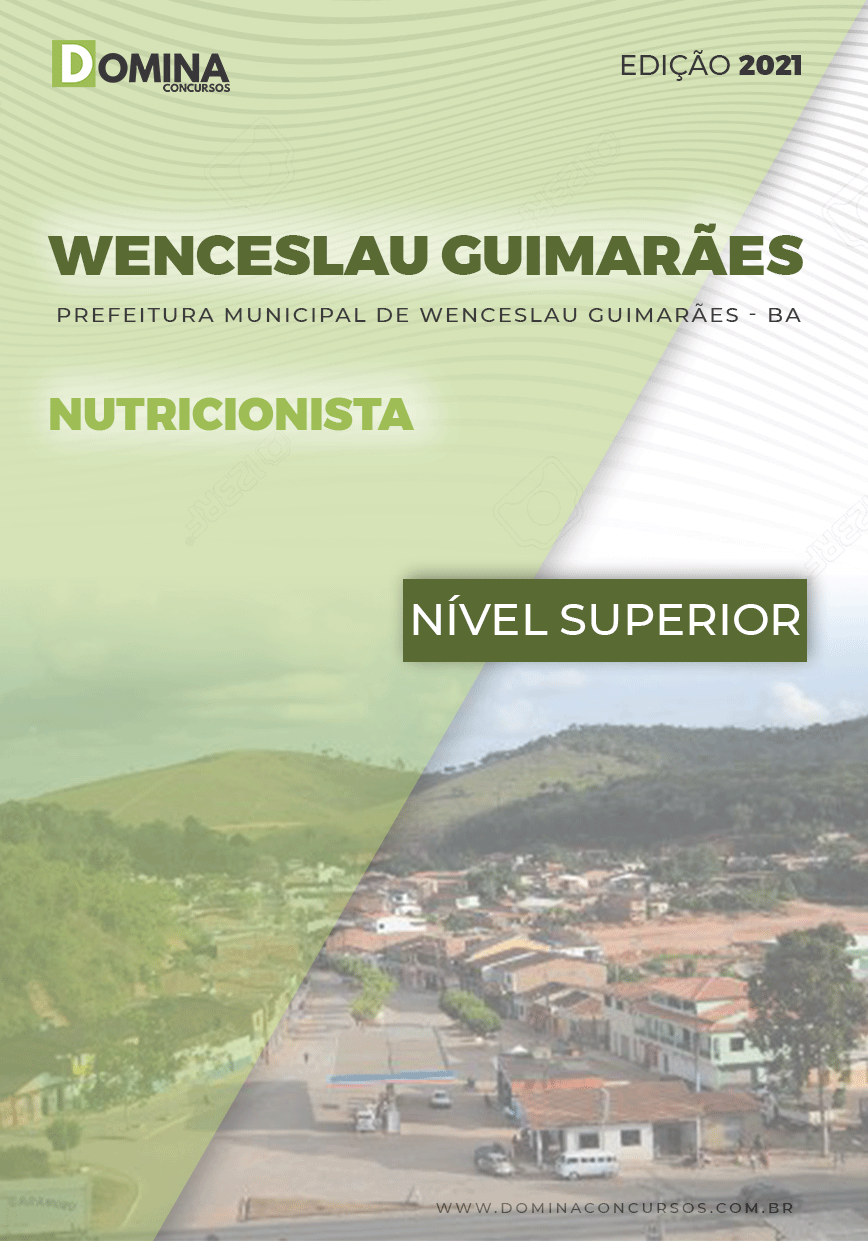 Apostila Pref Wenceslau Guimarães BA 2021 Nutricionista