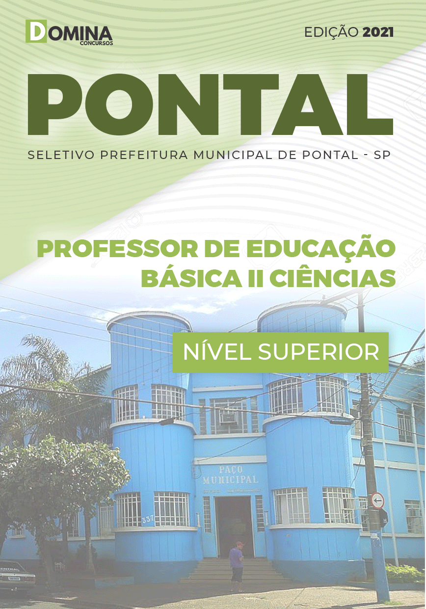 Apostila Pref Pontal SP 2021 Prof de Educação Básica II Ciências