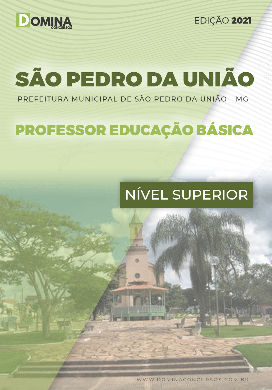 Apostila Pref São Pedro União MG 2021 Professor Educação Básica