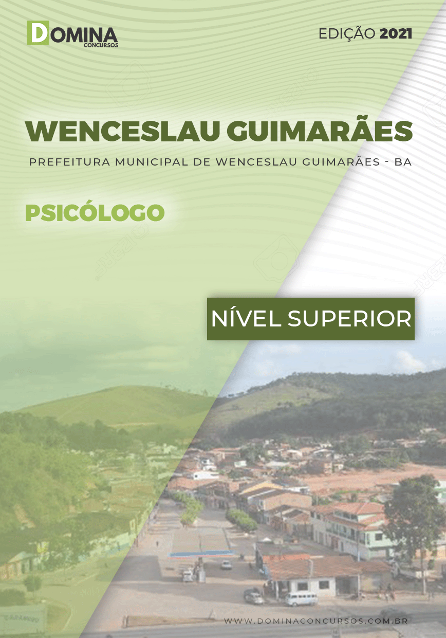 Apostila Seletivo Pref Wenceslau Guimarães BA 2021 Psicólogo
