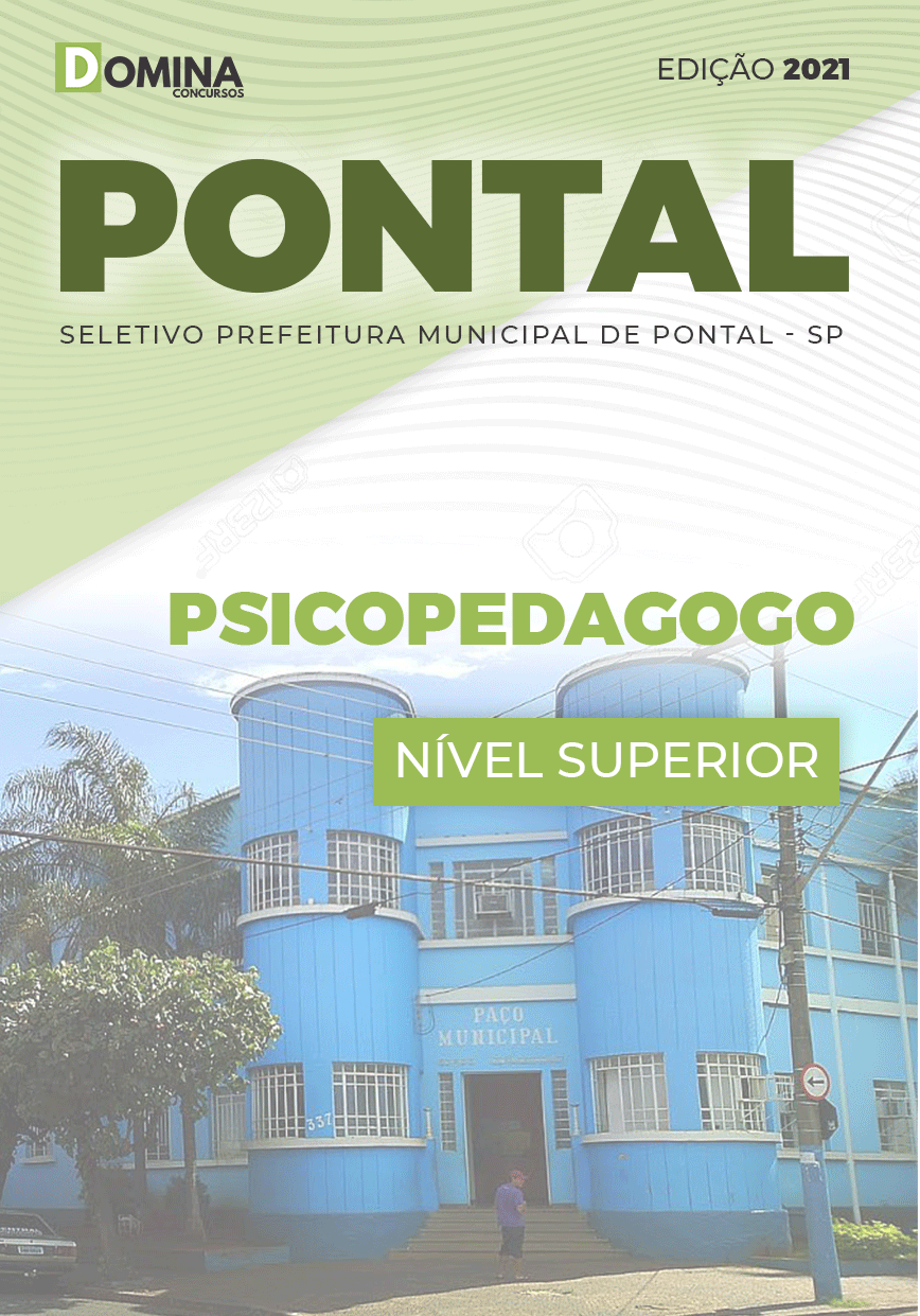 Apostila Concurso Público Pref Pontal SP 2021 Psicopedagogo