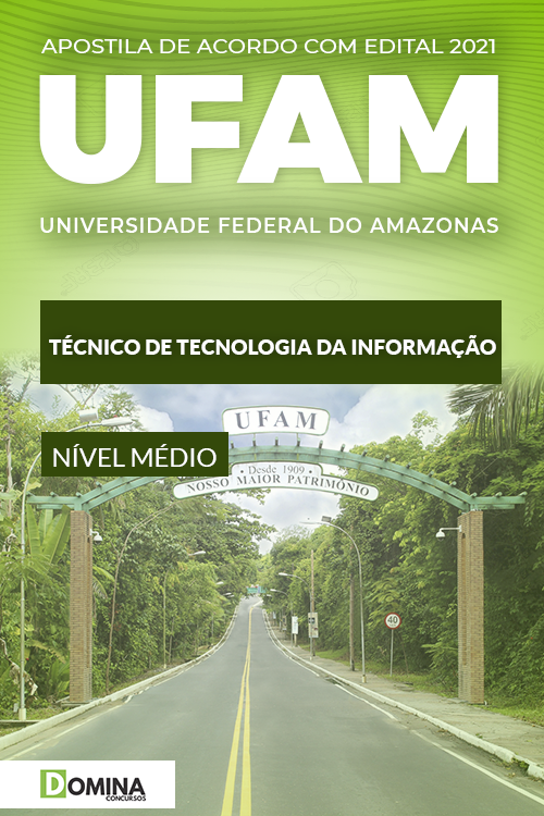 Apostila UFAM 2021 Técnico de Tecnologia da Informação
