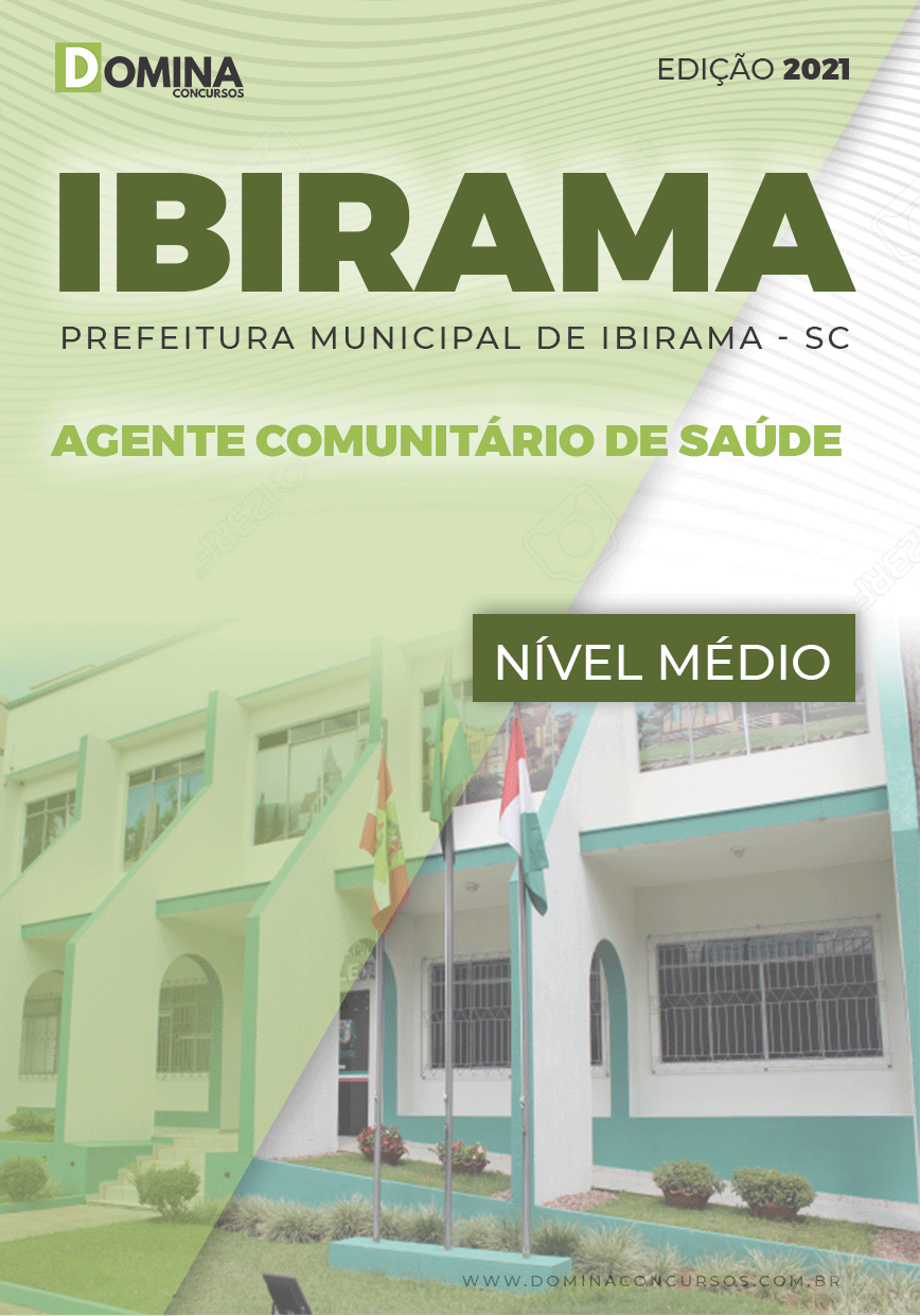 Apostila Pref Ibirama SC 2021 Agente Comunitário de Saúde