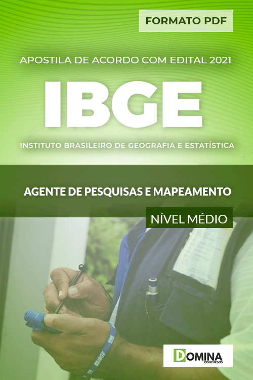 Apostila Concurso IBGE 2021 Agente de Pesquisas e Mapeamento