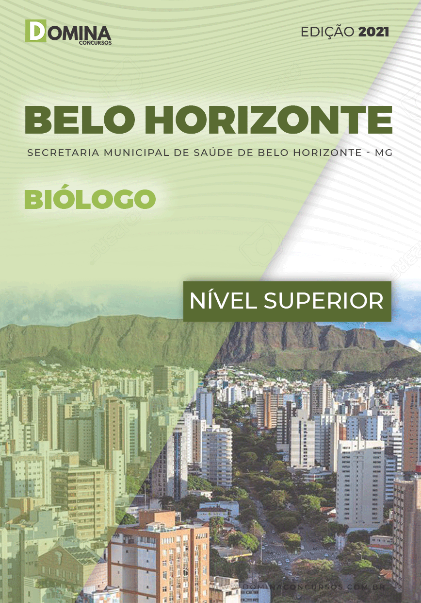 Apostila Concurso SMS Belo Horizonte MG 2021 Biólogo