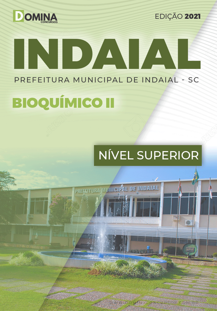 Apostila Concurso Público Pref Indaial SC 2021 Bioquímico II