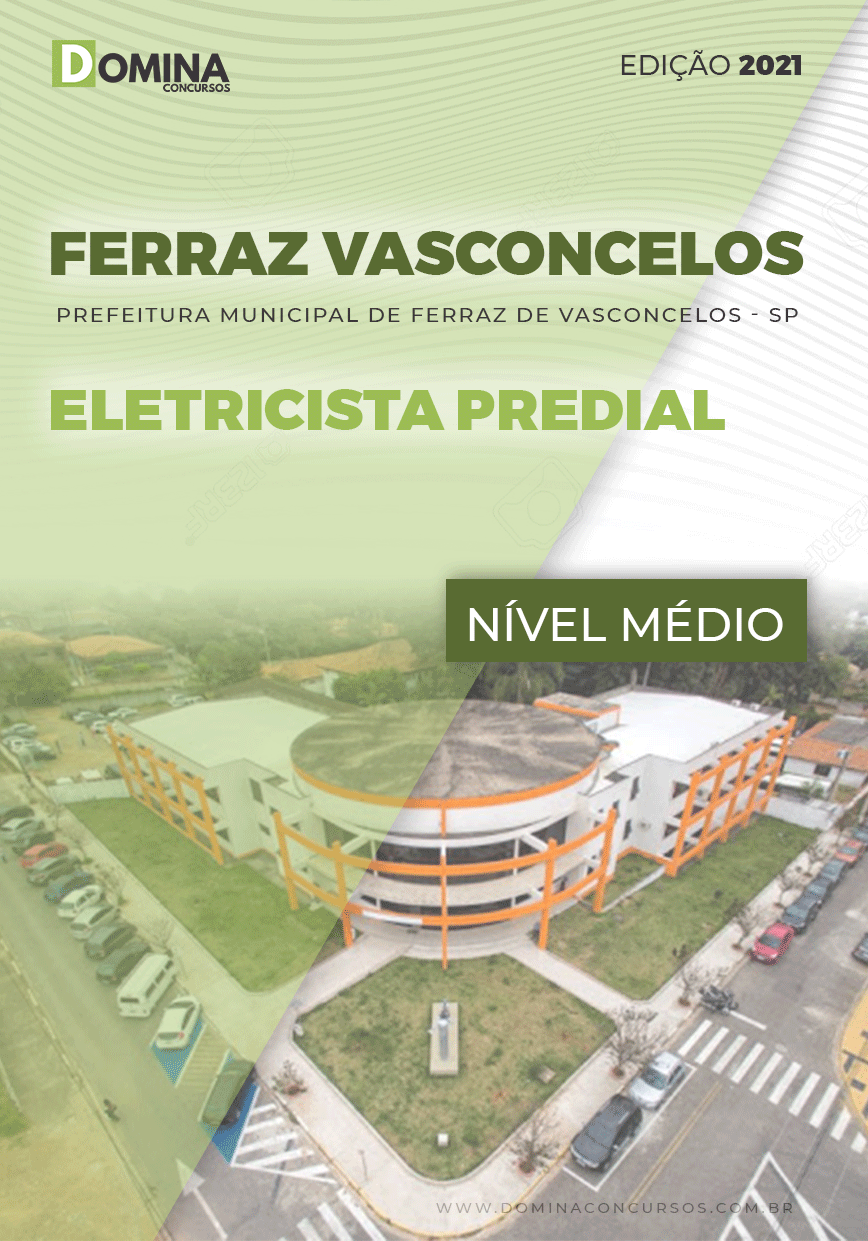 Apostila Pref Ferraz Vasconcelos SP 2021 Eletricista Predial