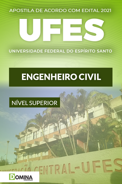Apostila Concurso Público UFES 2021 Engenheiro Civil