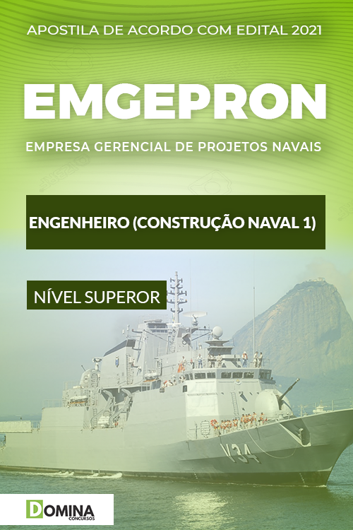 Apostila EMGEPRON 2021 Engenheiro Construção Naval 1