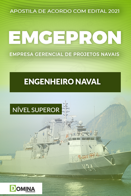 Apostila Concurso Público EMGEPRON 2021 Engenheiro Naval
