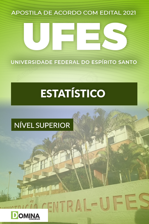 Apostila Concurso Público UFES 2021 Estatístico