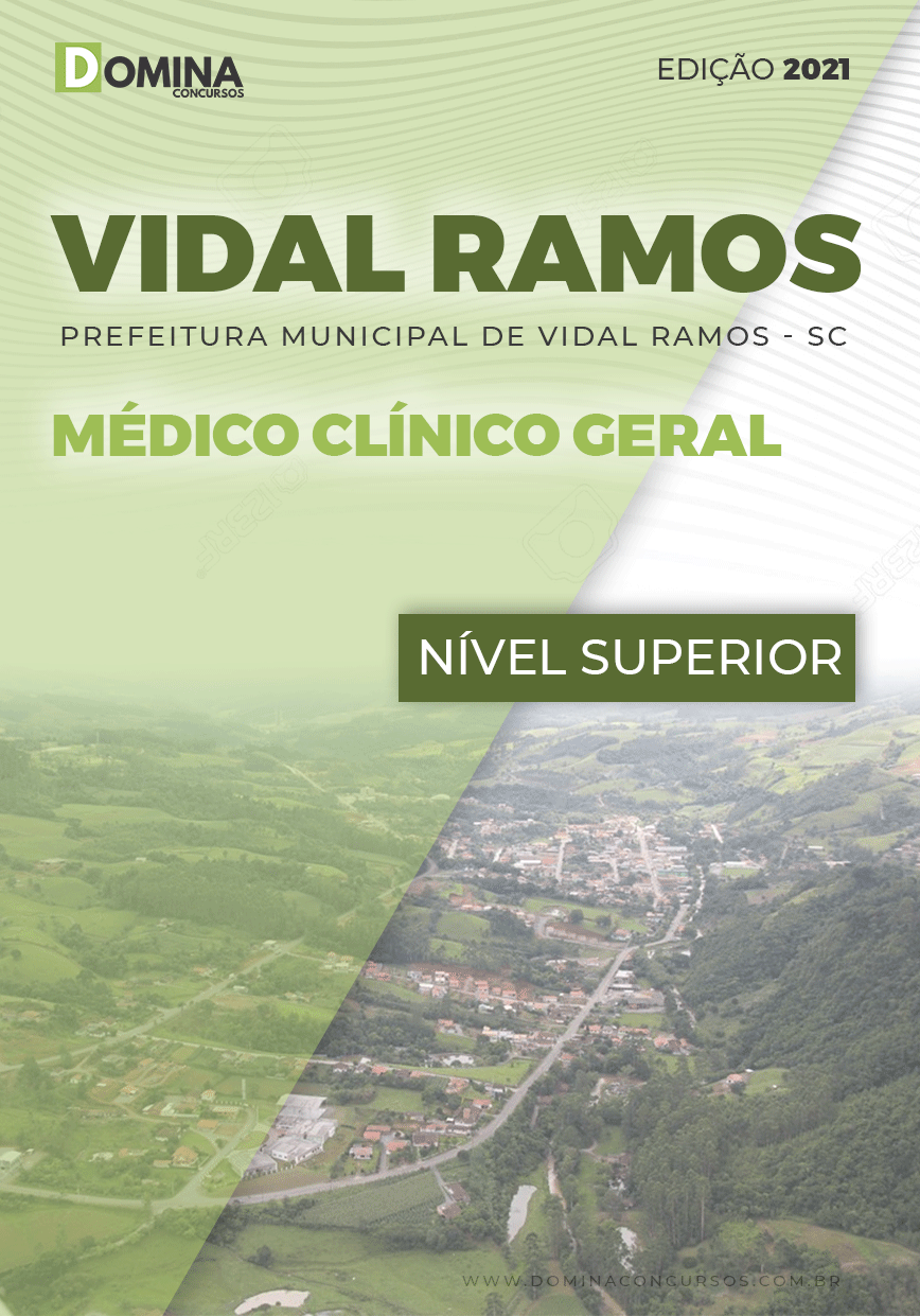 Apostila Pref Vidal Ramos SC 2021 Médico Clínico Geral