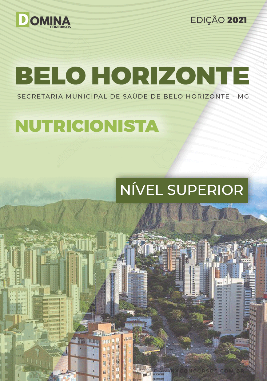 Apostila Concurso SMS Belo Horizonte MG 2021 Nutricionista