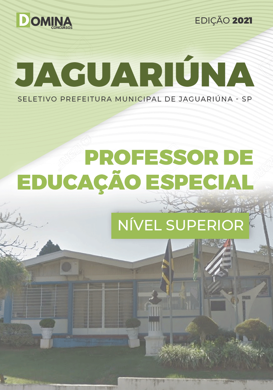Apostila Pref Jaguariúna SP 2021 Professor de Educação Especial