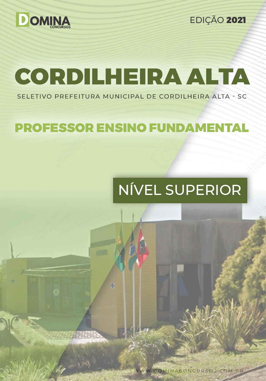 Apostila Pref Cordilheira Alta SC 2021 Prof Ensino Fundamental