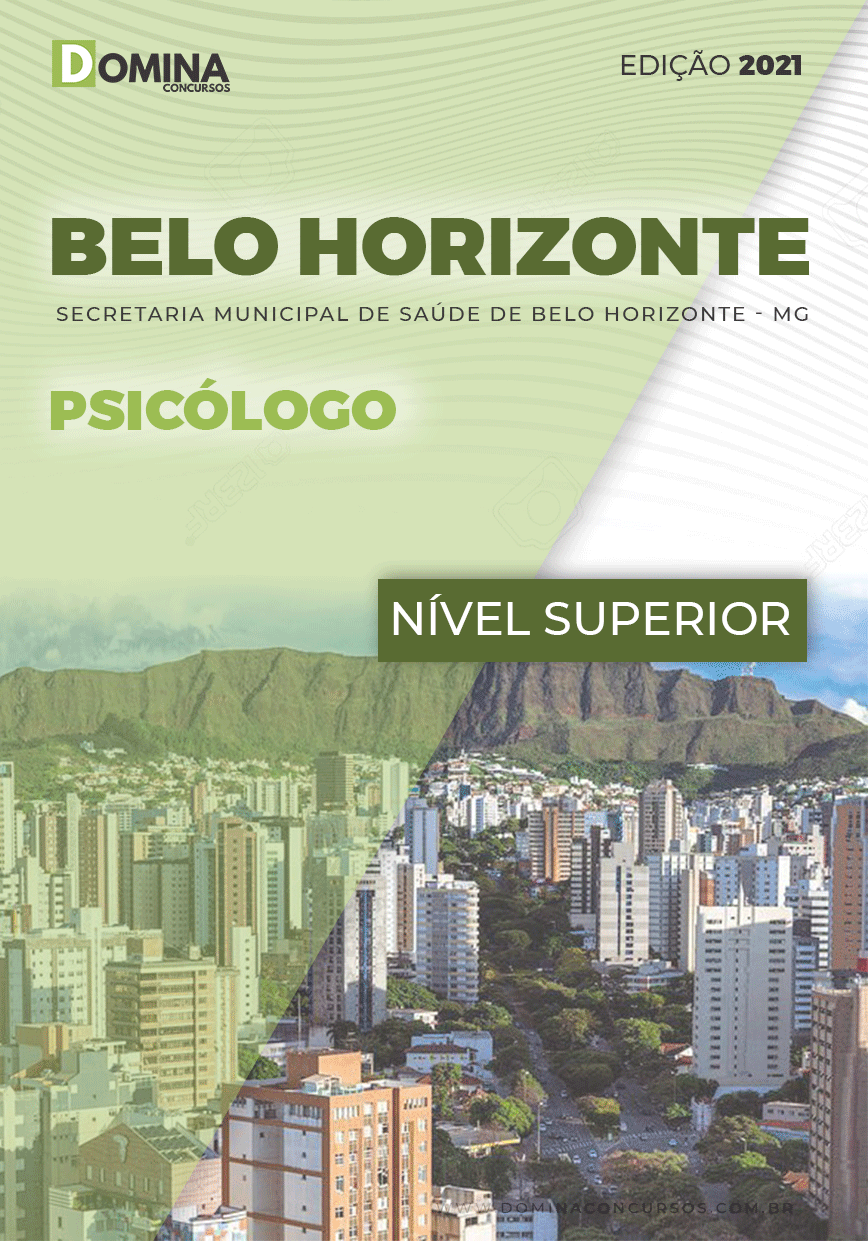 Apostila Concurso SMS Belo Horizonte MG 2021 Psicólogo