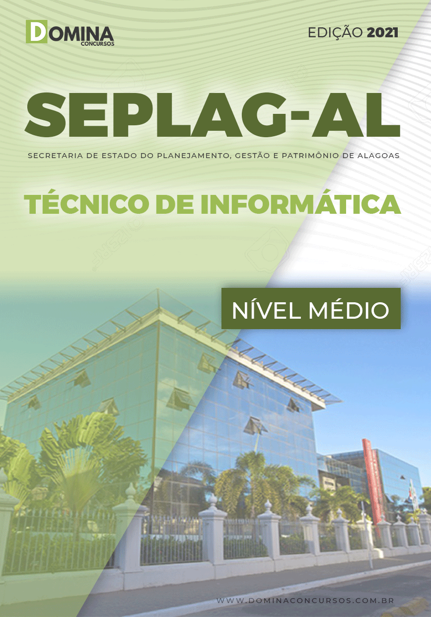 Apostila Concurso Seplag AL 2021 Técnico de Informática