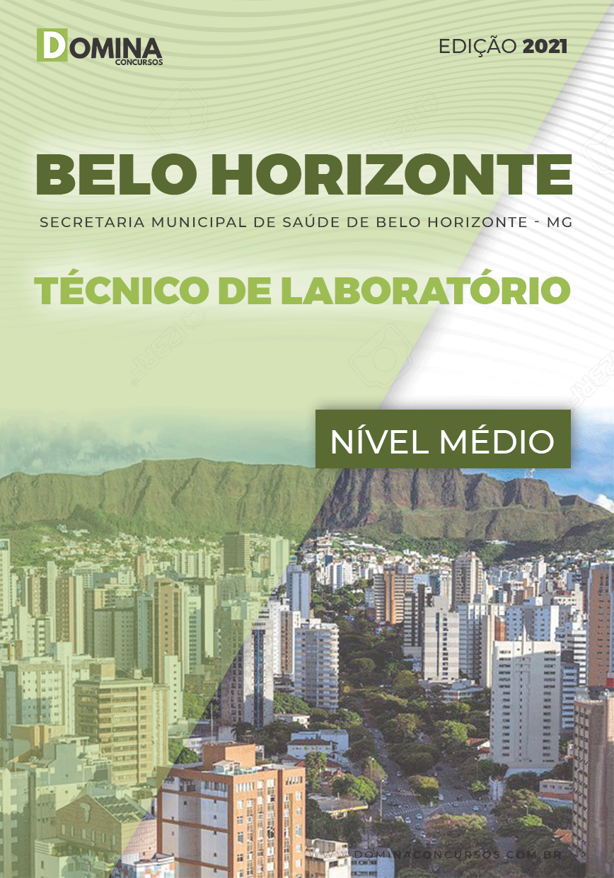 Apostila SMS Belo Horizonte MG 2021 Técnico de Laboratório