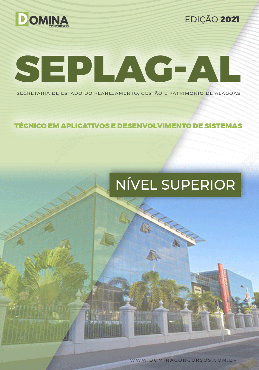 Apostila Seplag AL 2021 TEC Aplicativos Desenvolvimento Sistemas