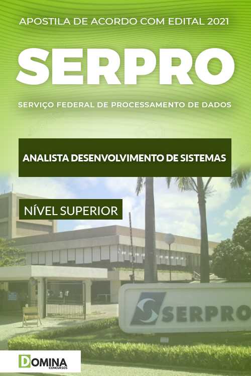 Apostila SERPRO 2021 Analista Desenvolvimento de Sistemas