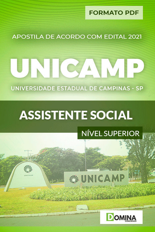 Apostila Concurso UNICANP 2021 Assistente Social
