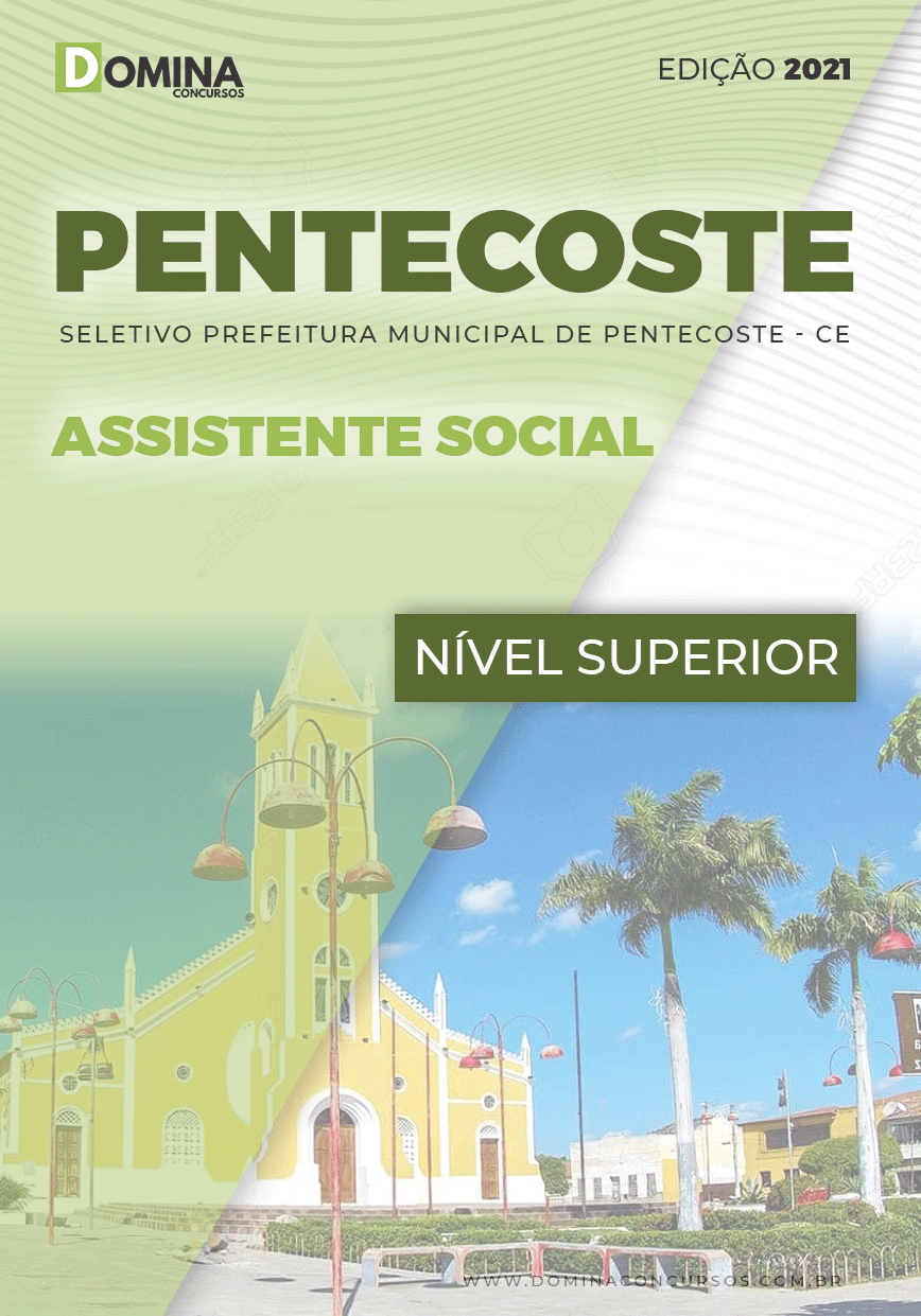 Apostila Prefeitura Pentecoste CE 2021 Assistente Social