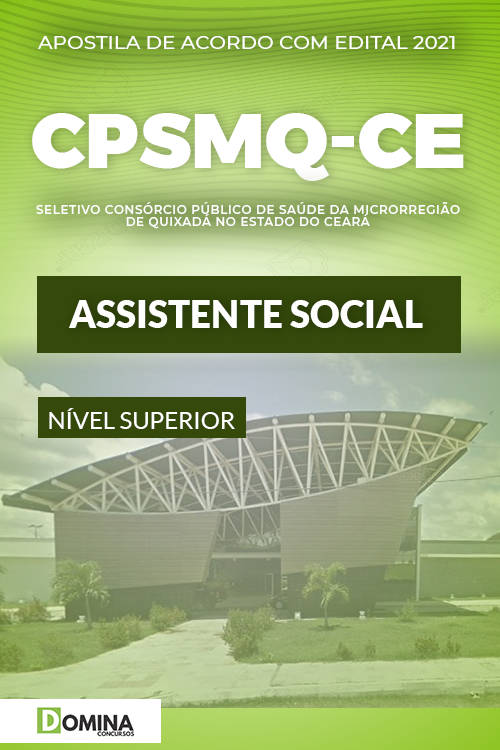Apostila Quixadá CPSMQ CE 2021 Assistente Social