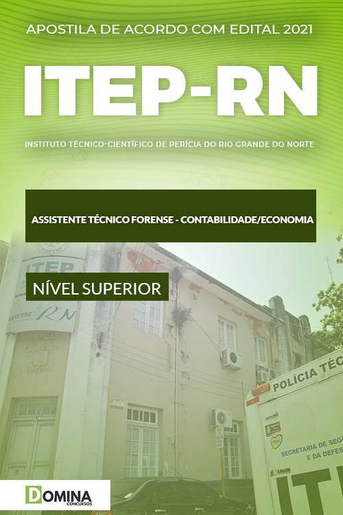 Apostila ITEP RN 2021 Assistente Contabilidade Economia