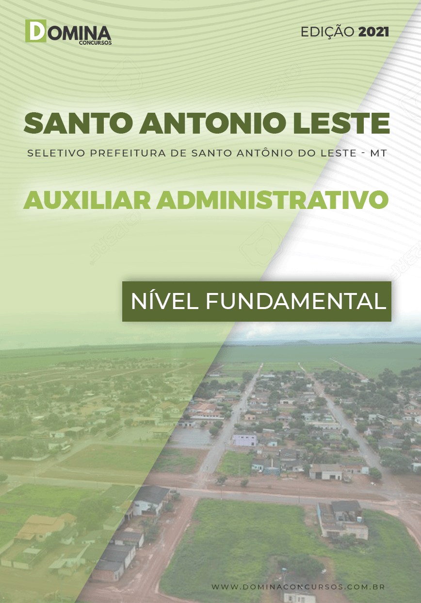 Apostila Santo Antônio do Leste MT 2021 Nível Fundamental