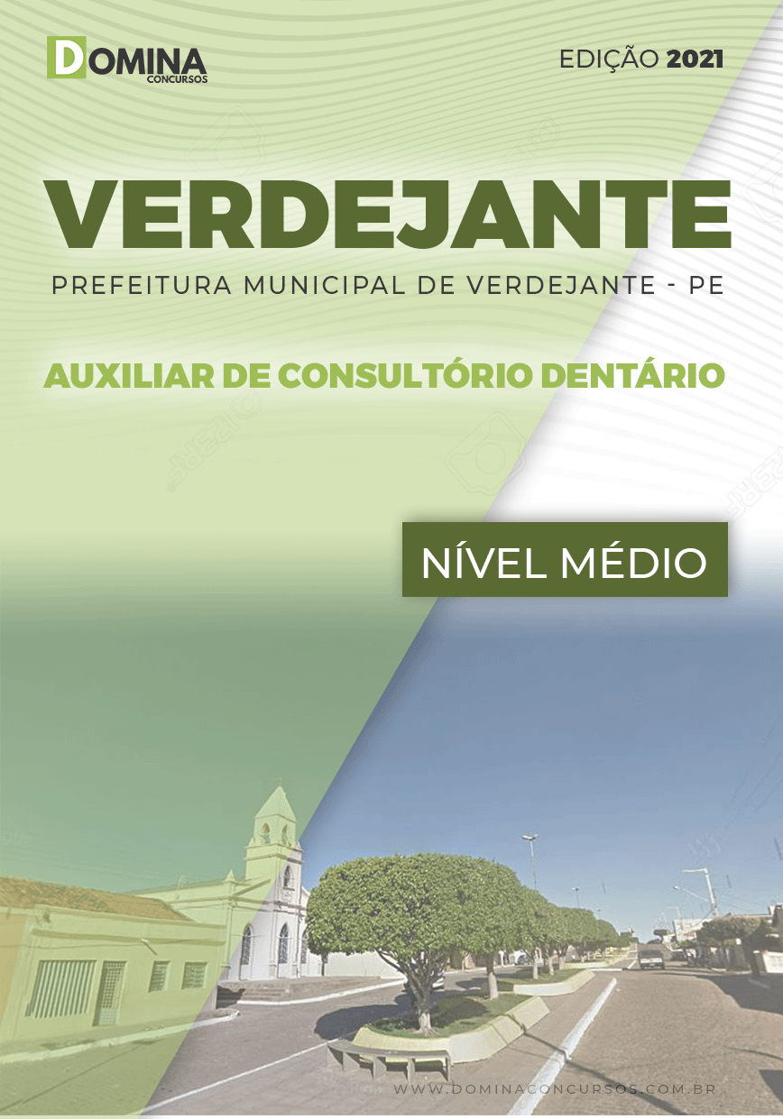 Apostila Verdejante PE 2020 Auxiliar Consultório Dentário
