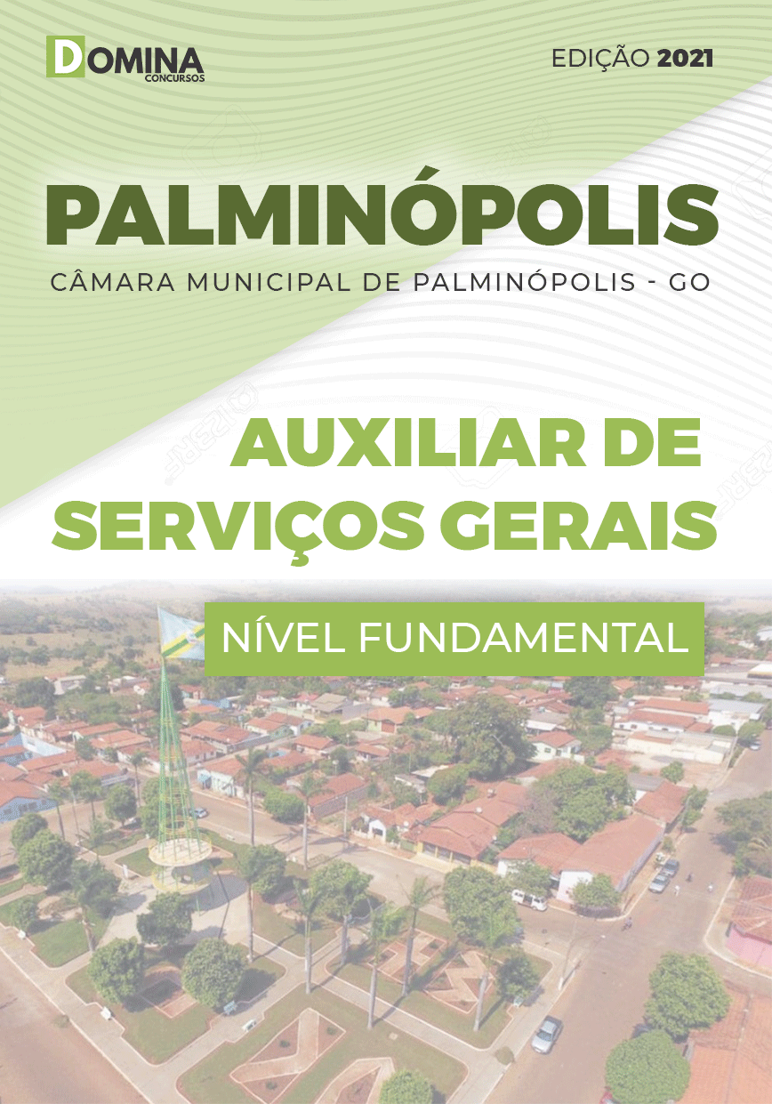 Apostila Câmara Palminópolis GO 2021 Auxiliar de Serviços Gerais