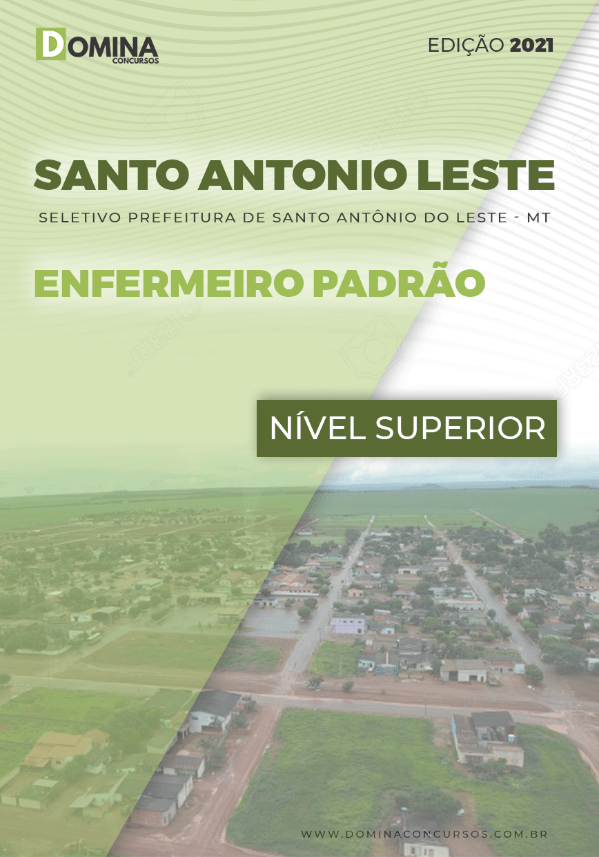Apostila Santo Antônio Leste MT 2021 Enfermeiro