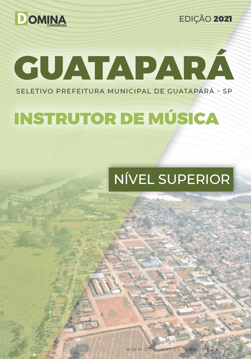 Apostila Seletivo Guatapará SP 2021 Instrutor de Música