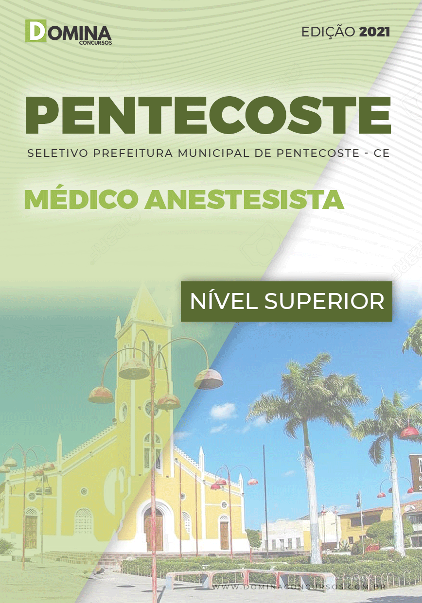 Apostila Pref Pentecoste CE 2021 Médico Anestesista
