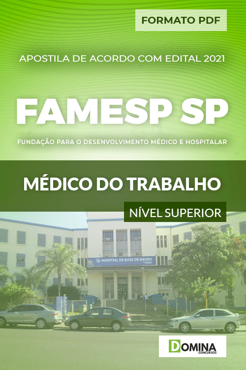 Apostila Seletivo FAMESP SP 2021 Médico do Trabalho