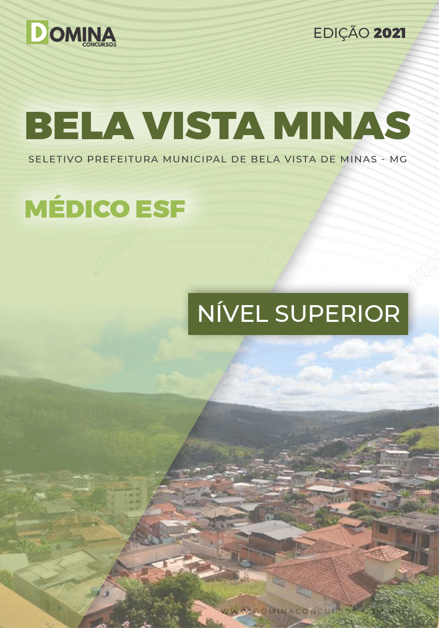 Apostila Pref Bela Vista de Minas MG 2021 Médico ESF