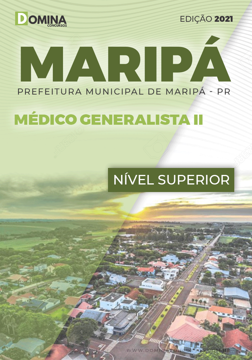 Apostila Concurso Maripá PR 2021 Médico Generalista I e II