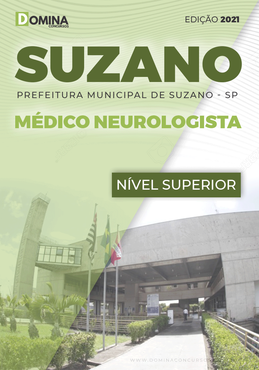 Apostila Concurso Suzano SP 2021 Médico Neurologista