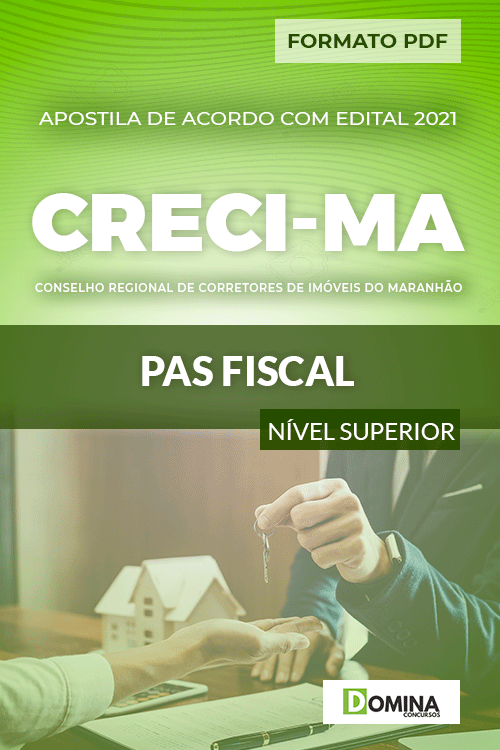 Apostila Concurso CRECI MA 2021 Fiscal Analista Superior