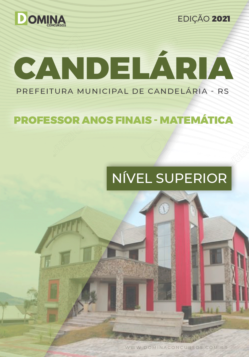 Apostila Candelária RS 2021 Professor de Matemática