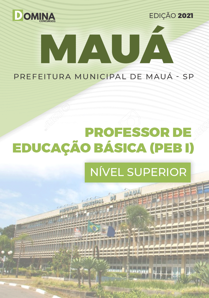 Apostila Mauá SP 2021 Professor de Educação Básica I