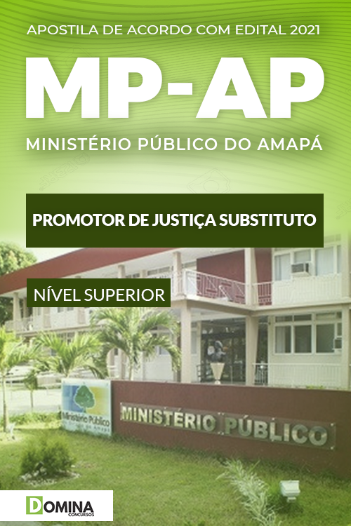 Apostila MP AP 2021 Promotor de Justiça Substituto