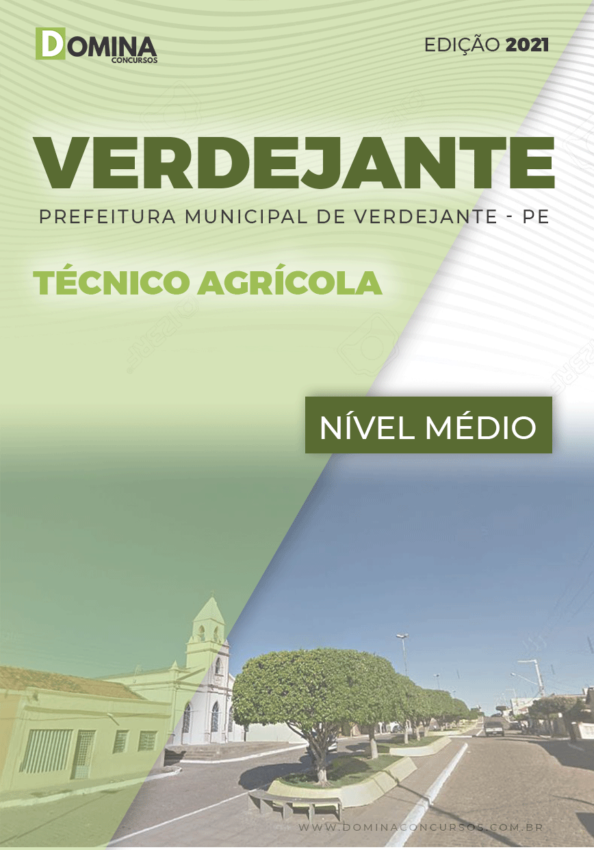 Apostila Concurso Verdejante PE 2020 Técnico Agrícola